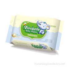 Custom Flushable ที่ดีที่สุดสำหรับ Baby Wet Wipes